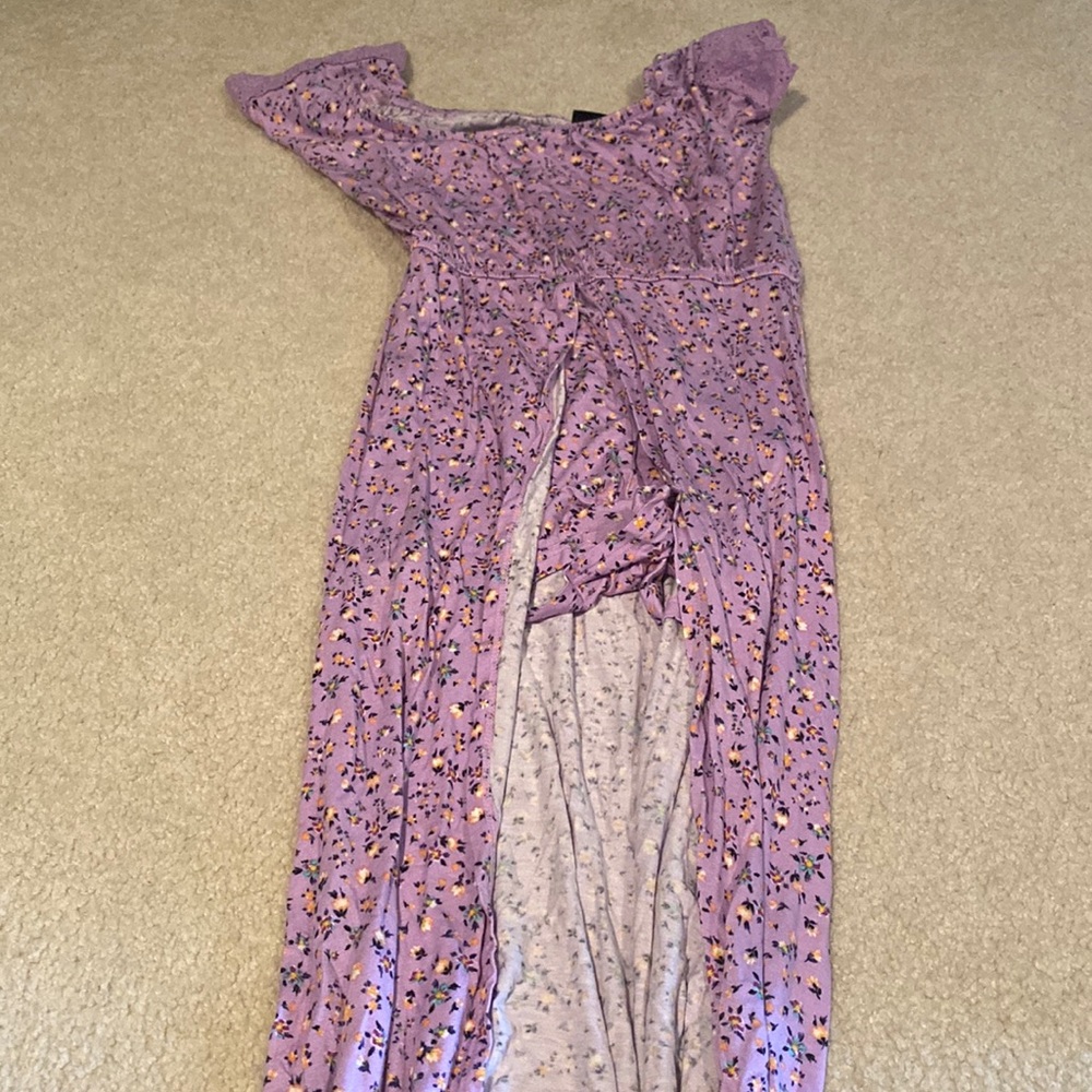 flower romper dress